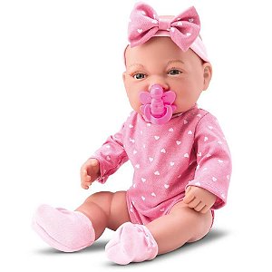 Boneca Prime BABY Vinil com Acessórios