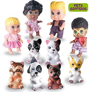 Boneca Milkinha Passeio com PET