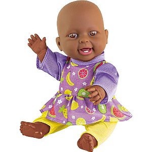 Boneca Little Juice Negra 32CM