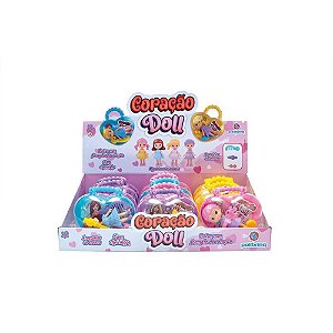 Boneca Coração DOLL 9CM com Cherinho (S DPCOM 12