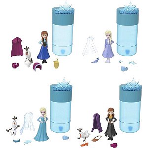 Boneca Disney Frozen SNOW Reveal PÓ da Neve DPCOM 04