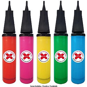 Bomba de Balão Cores Sortidas - Blister com 01