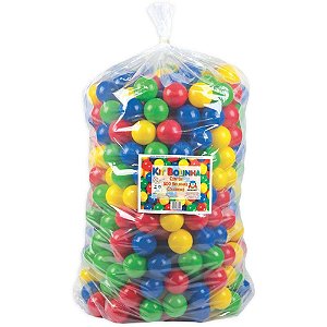 Bolinha para Piscina e Toca 500 Bolinhas AM/VD/AZ/VM