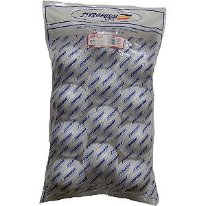 Bola de Isopor EPS 90MM Pacote com 12 Bolinhas
