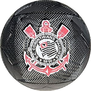 Bola de Futebol Corinthians PRO Nº 5 Preta