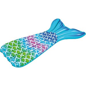 Bóia Inflável Colchão Sereia 180X88X13CM