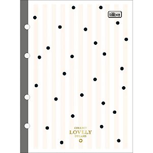 Bloco para Fichário Colegial WEST Village Tiliflex 80FLS PCT com 04
