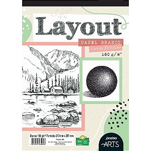 Bloco para Educação Artística ARTS Layout A4 180G 20FLS