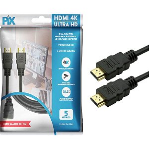 Cabo HDMI HDMI X HDMI 14 4K 5 M