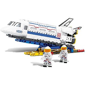 Brinquedo para Montar ônibus Espacial 340 Peças