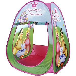 Toca Barraca Piquenique Princesas Dobrável