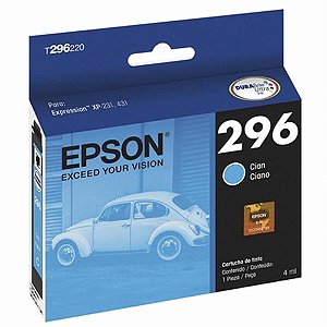 Cartucho Original EPSON 296 Ciano