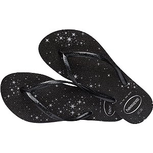 Chinelo Havaianas Feminino SLIM GLOSS 39/0 Cinza