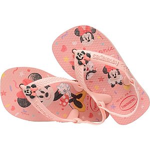 Chinelo Havaianas Infantil BABY Disney Classics 25/6 Rosa (7909690531968)