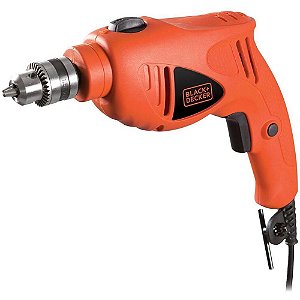 Ferramenta Elétrica BLACK Decker Furadeira 550W 127V 50 ACES