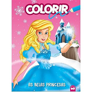 Livro Infantil Colorir as Belas Princesas 16 PGS