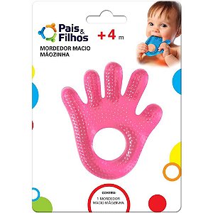 Mordedor Infantil Macio Maozinha Sortido