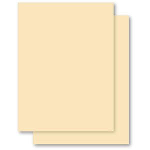 Papel Cartolina Amarela Escolar 50X66CM 140G PCT com 100
