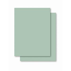 Papel Cartolina Verde Escolar 50X66CM 140G Pacote com 100 Folhas