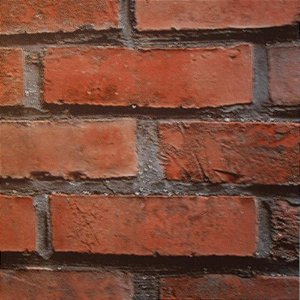 Papel de Parede Plástico Adesivo 45CMX15M Tijolo Vermelho