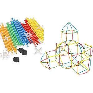 Brinquedo Diverso Connectubo 0.3CM 238 PCS