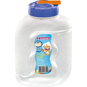 Garrafa Plástica Gole Guti 500 ML Tampa Azul