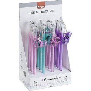 Caneta Esferográfica Divert GEL CANDY 0.7MM com Carimbo - Display com 1