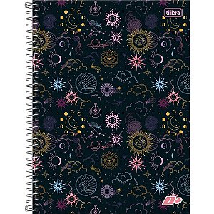 Caderno 10X1 Capa Dura D+ Feminino 200 Folhas Pacote com 04