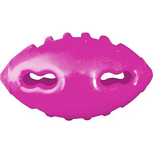 Brinquedo para PET Bola FUT Americano Rosa