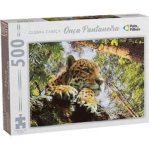 QUEBRA-CABEÇA Cartonado ONCA Pantaneira 500PCS