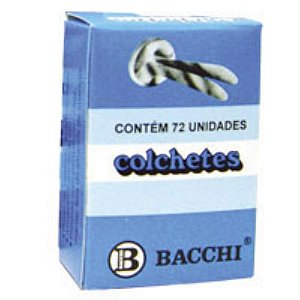 Colchete Latonados N.14 Caixa com 72 Unidades - Pacote com 10