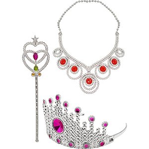 Fantasia Acessório KIT Princesa 3 PCS