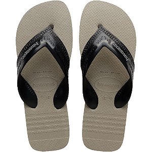 Chinelo Havaianas Masculino HYBRID BE 39/0 Cimento Queimad