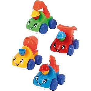 Carrinho a Fricção TRUCK Vamos LA 4 PCS (S)