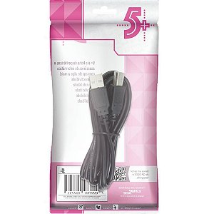 Cabo USB 2.0 AM X BM 2MTS.