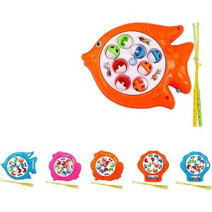 Brinquedo Diverso Pega Peixe 2 Varas a Pilha (S)