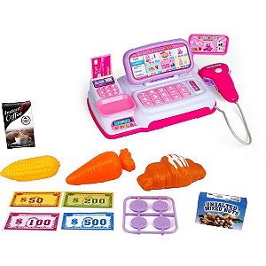 Brincando de Profissões Mini Caixa Registradora RS C/L