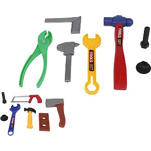Brincando de Profissões KIT Ferramentas 7 PCS