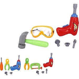 Brincando de Profissões KIT Ferramentas 5 a 6 PCS