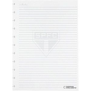 Caderno Inteligente Refil Grande São Paulo Pautado 90G 50 Folhas
