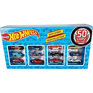 Hot Wheels DIE-CAST - Pacote com 50 Carros