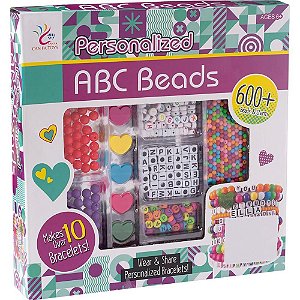 Brinquedo para Menina KIT Micangas Letras ABC