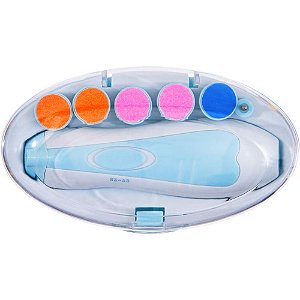 Kit Lixa de UNHA Elétrica para Bebê - 8 Lixas para Diversas Idades