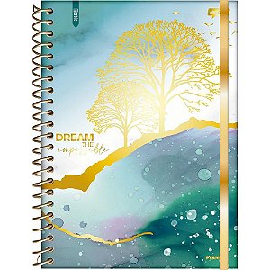 Agenda Planner Permanente Marble Espiral CD 160FLS (S)  PCT com 04
