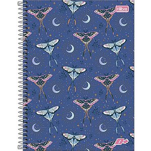 Caderno 01X1 Capa Dura Colegial D+ Feminino 96 Folhas Pacote com 04