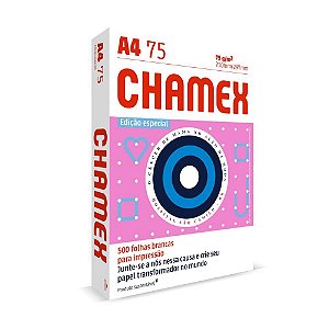 Papel Sulfite A4 Chamex Edição Especial 75G