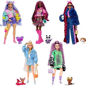 Barbie EXTRA Boneca com Acessórios+pet (S)