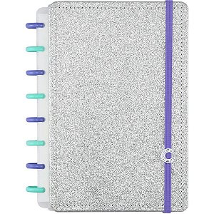 Caderno Inteligente A5 LET´S Glitter Silver 2.0