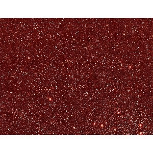 Placa em EVA com Glíter 48X40CM Vermelho 1,8MM - Pacote com 10 Unidades