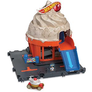 Hot Wheels Pista CITY Downtown Sorveteria